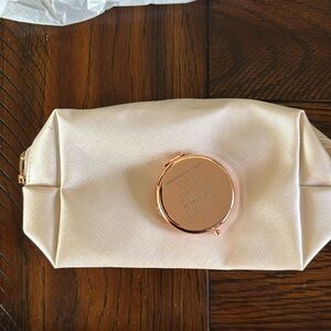 Cute makeup bag and mirror set